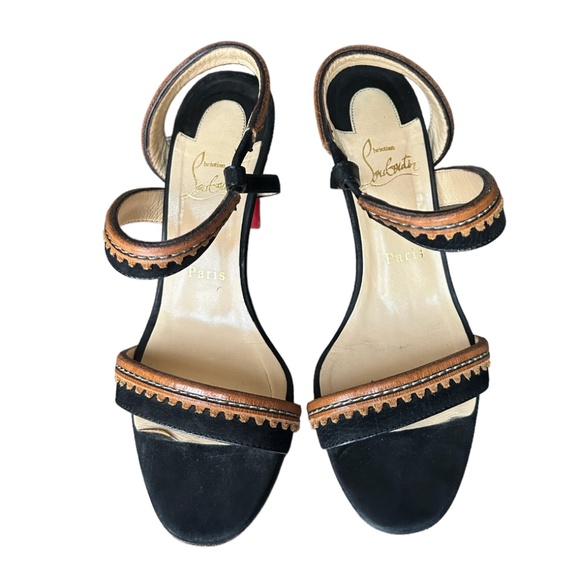 Christian Louboutin Trepi City 85mm heels RETAIL 795 - Picture 3 of 8